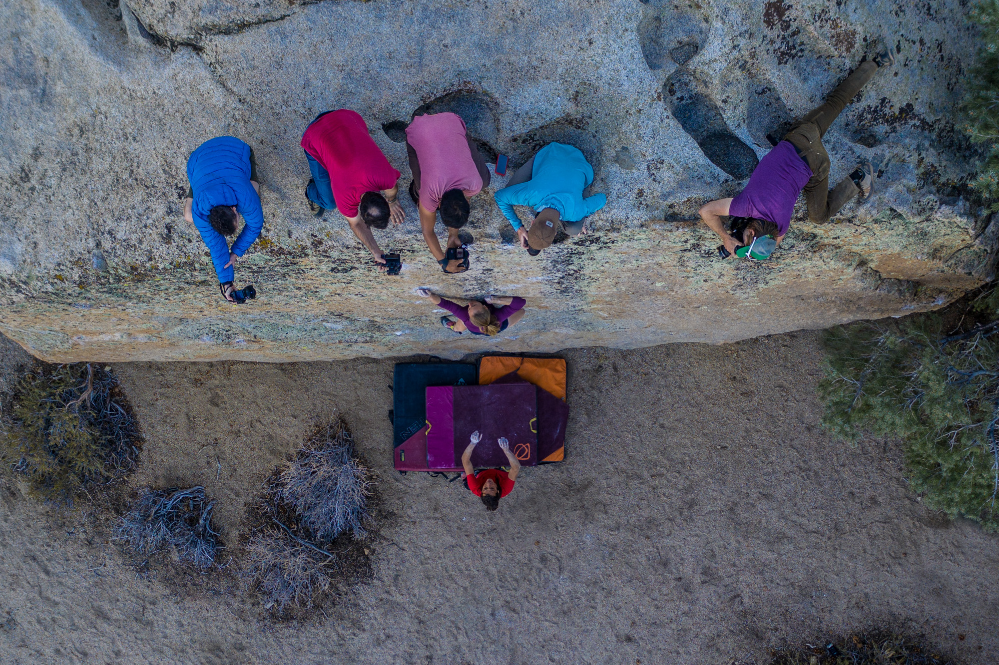 Michaela Kiersch em Buttermilks - Bishop, California